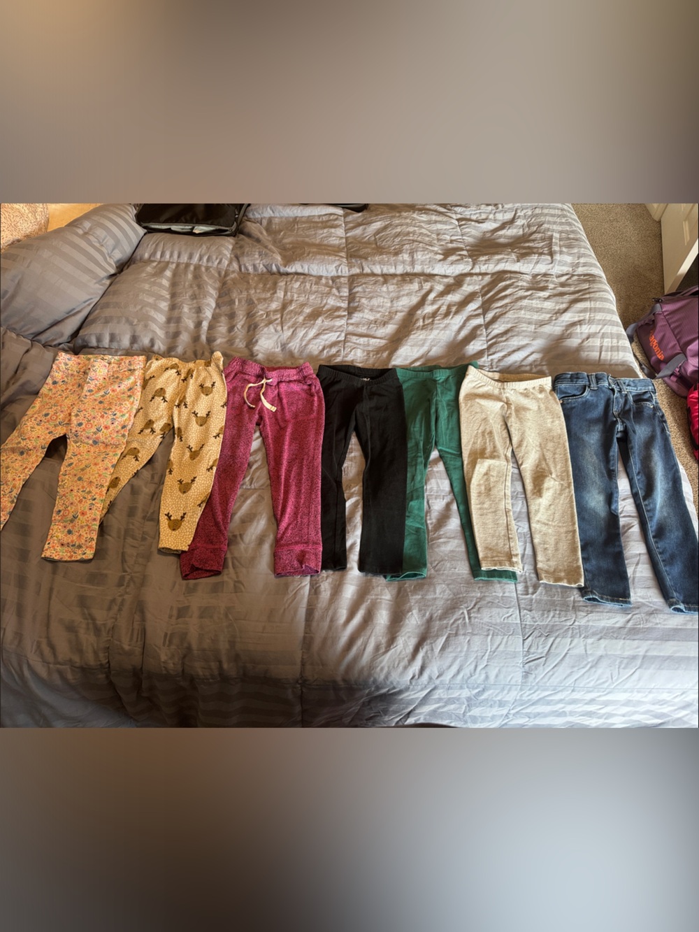 LOT 7 4T pants leggings jeans girls Jordache old navy cat & Jack